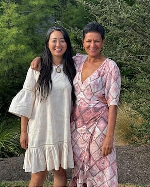 Jin Ong and Robyn Newton